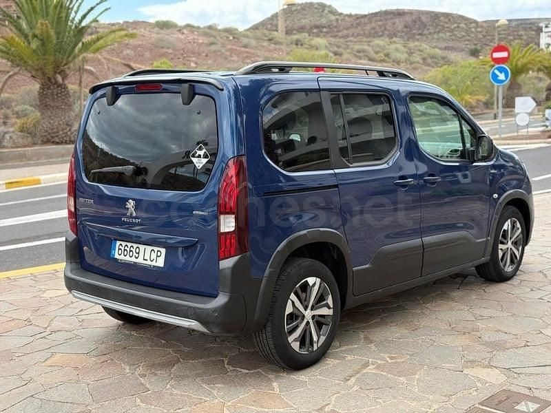 Usado Peugeot Rifter GT-line 130 CV (95 kW) 2019 Azul Monovolumen