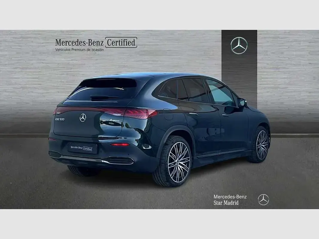 Usado Mercedes EQE500 300 kW (408 CV) 2025 Verde SUV