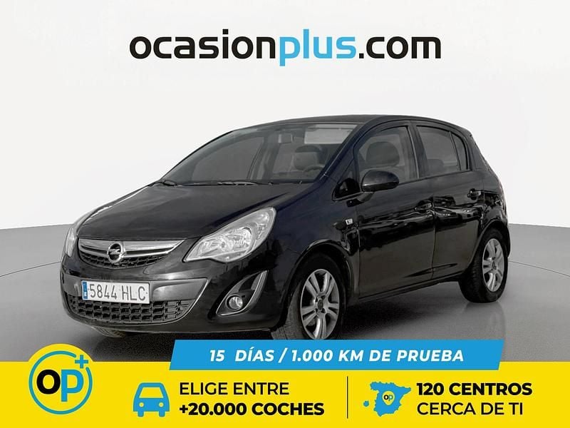 Usado Opel Corsa Expression 86 CV (63 kW) 2012 Negro Utilitario