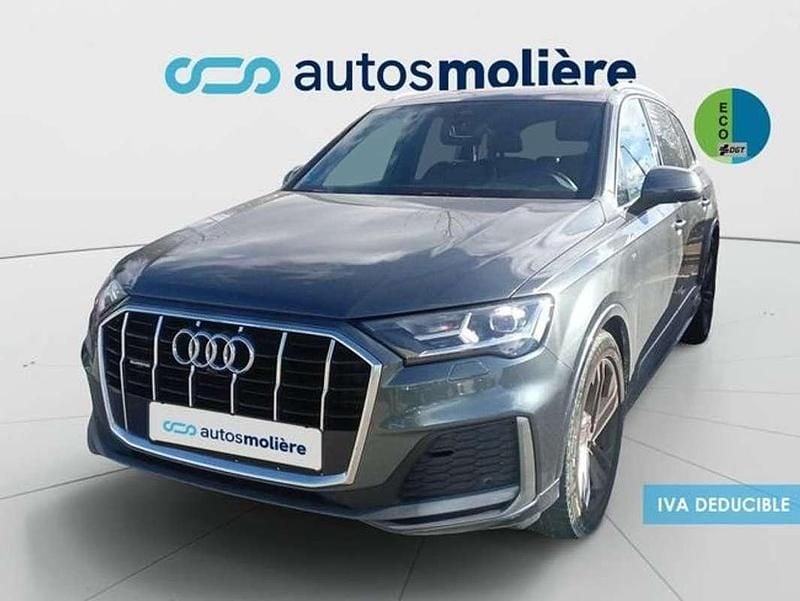 Usado Audi Q7 S-Line 231 CV (169 kW) 2021 Gris SUV