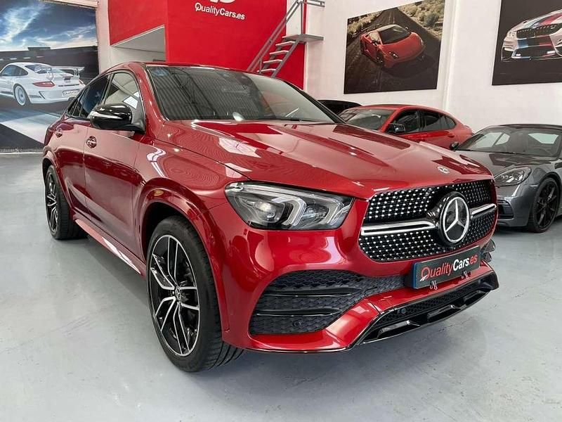 Usado Mercedes GLE350 320 CV (235 kW) 2022 Rojo Coupe