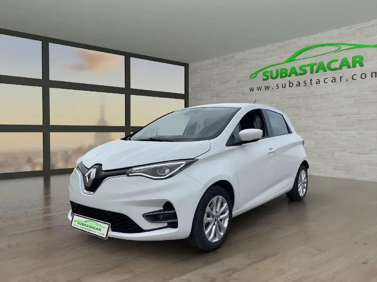 Usado Renault Zoe Intens 99 kW (135 CV) 2021 Blanco Utilitario