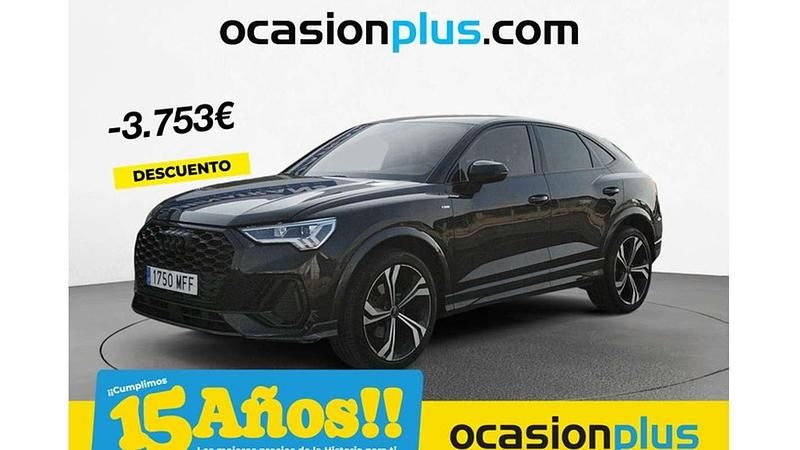 Negro Usado 2023 Audi Q3 Sportback S-Line SUV | 37.537 € (Precio justo) - Imagen 1/4