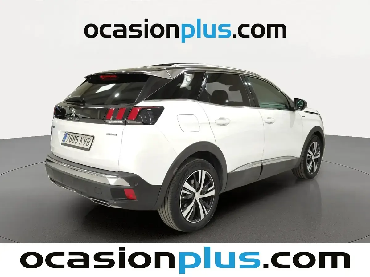 Usado Peugeot 3008 GT-line 180 CV (132 kW) 2019 Blanco SUV