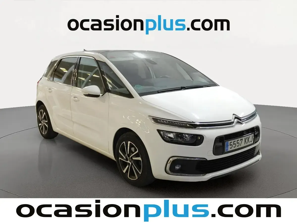 Usado Citroën C4 Picasso Feel 120 CV (88 kW) 2018 Blanco Monovolumen
