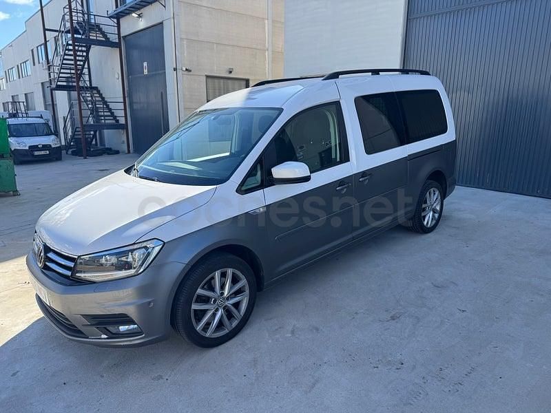 Usado VW Caddy Maxi Comfortline 150 CV (110 kW) 2017 Blanco Monovolumen