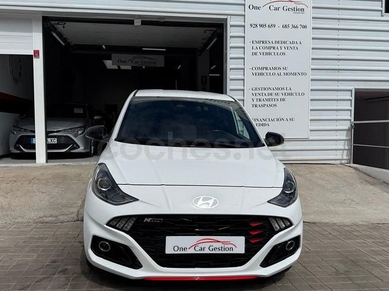 Usado Hyundai i10 N Line 84 CV (61 kW) 2024 Blanco Utilitario