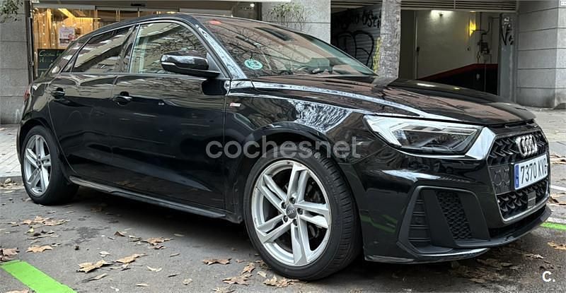 Usado Audi A1 Sportback S-Line 116 CV (85 kW) 2019 Negro Utilitario