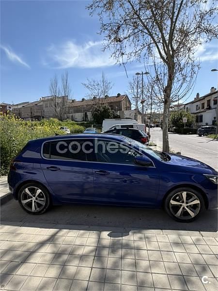 Usado Peugeot 308 Allure 130 CV (95 kW) 2019 Azul Berlina