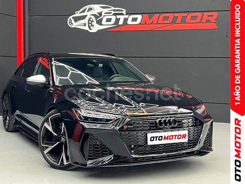 Negro Usado 2019 Audi RS6 Familiar | 93.990 € (Precio justo) - Imagen 1/4