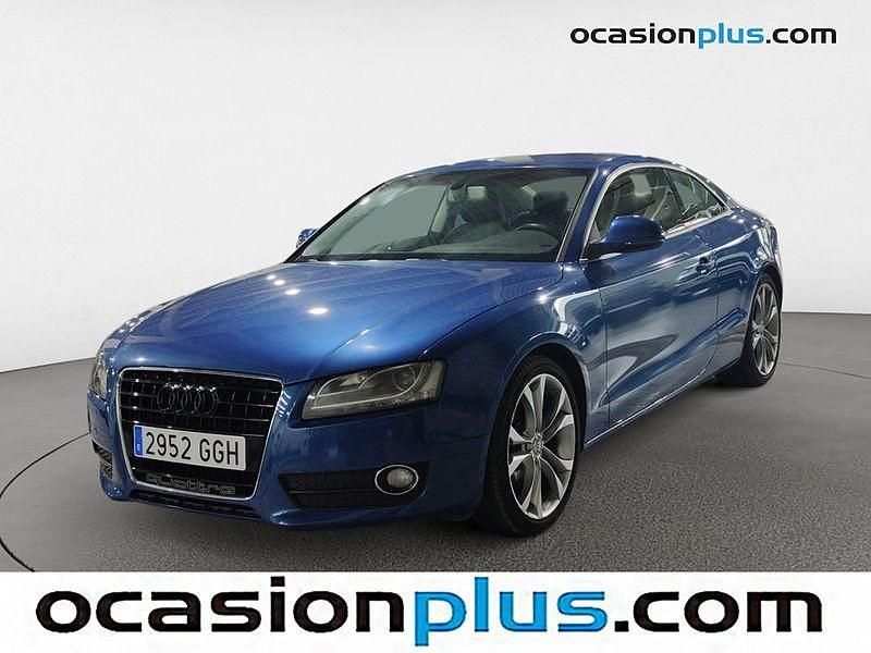 Azul Usado 2008 Audi A5 Coupe | 12.750 € (Un poco caro) - Imagen 1/4