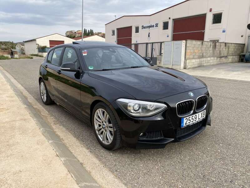 Usado BMW 120 Sport Line 184 CV (135 kW) 2013 Negro Utilitario