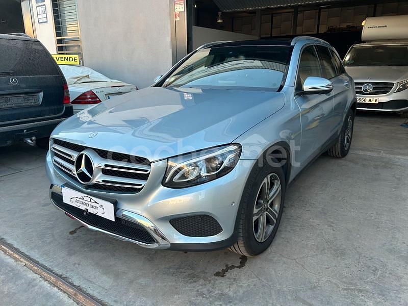 Gris / plata Usado 2017 Mercedes GLC220 SUV | 23.999 € (Precio justo) - Imagen 1/4