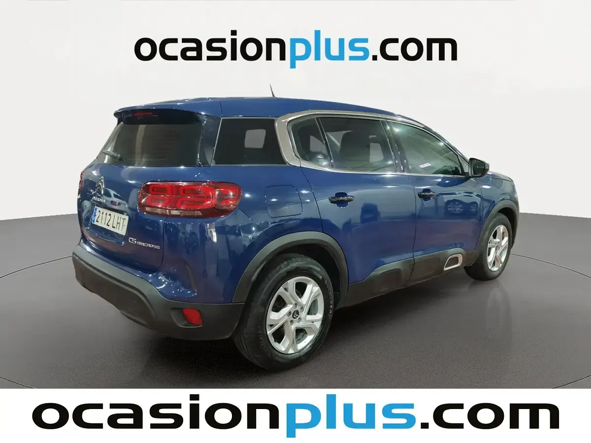 Usado Citroën C5 Aircross Live 131 CV (96 kW) 2020 Azul SUV