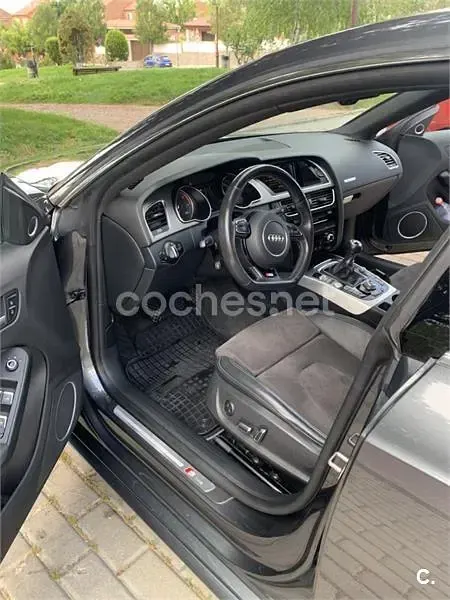 Usado Audi A5 Sportback S-Line 204 CV (150 kW) 2014 Negro Utilitario