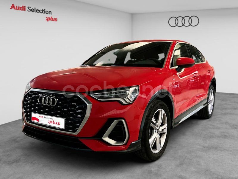Rojo Usado 2024 Audi Q3 Sportback S-Line SUV | 42.490 € (Buen precio) - Imagen 1/4