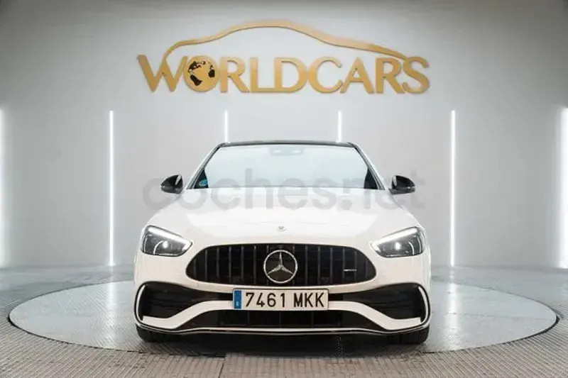 Usado Mercedes C43 AMG 408 CV (300 kW) 2023 Blanco Berlina