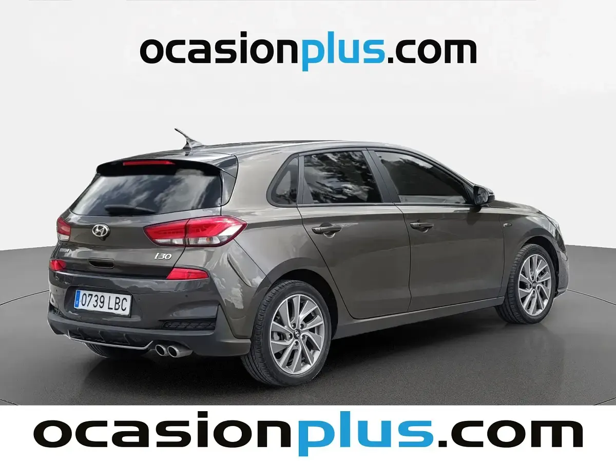 Usado Hyundai i30 N Line 120 CV (88 kW) 2019 Gris Utilitario