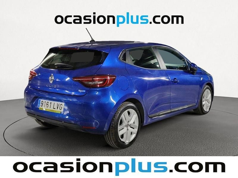 Usado Renault Clio V Intens 140 CV (102 kW) 2021 Azul Utilitario