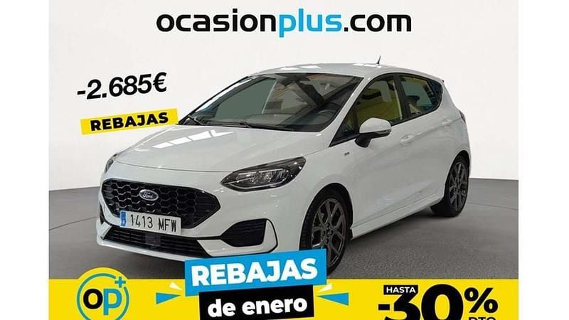 Blanco Usado 2023 Ford Fiesta ST-Line Utilitario | 12.446 € (Buen precio) - Imagen 1/4