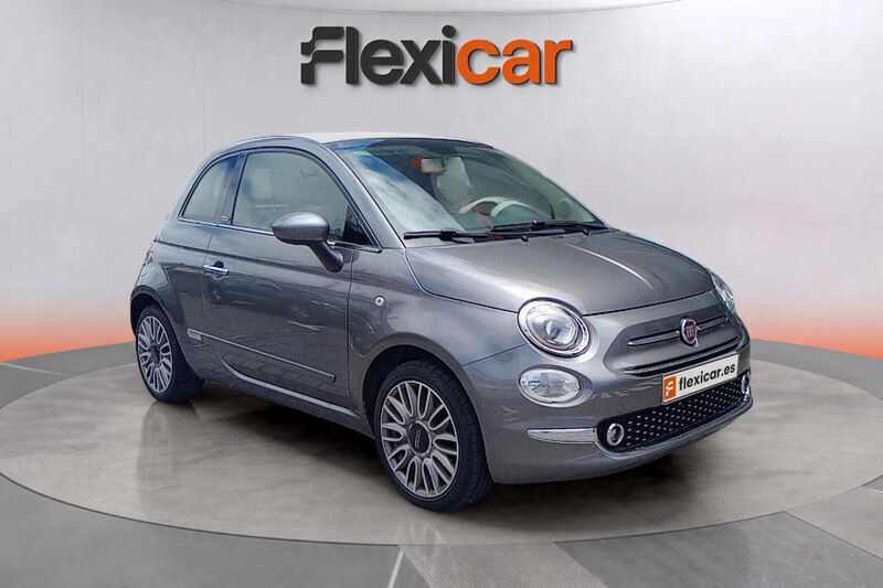 Gris Usado 2017 Fiat 500 Lounge Descapotable | 10.490 € (Un poco caro) - Imagen 1/4