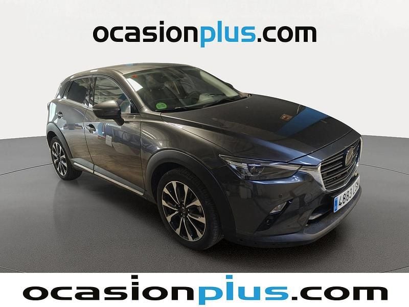 Usado Mazda CX-3 121 CV (88 kW) 2021 Gris SUV