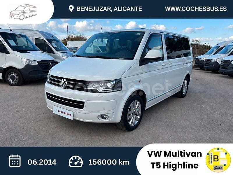Blanco Usado 2014 VW Multivan Highline Van | 25.900 € (Precio justo) - Imagen 1/4