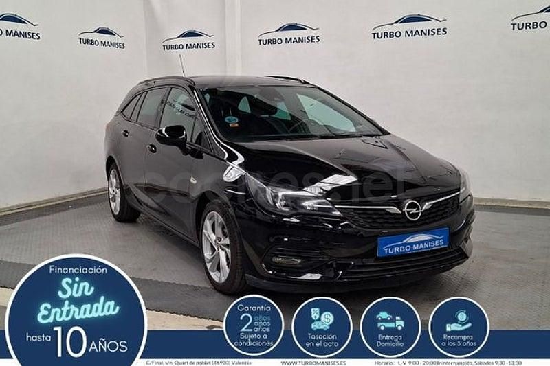 Usado Opel Astra Ultimate 145 CV (106 kW) 2021 Negro Familiar