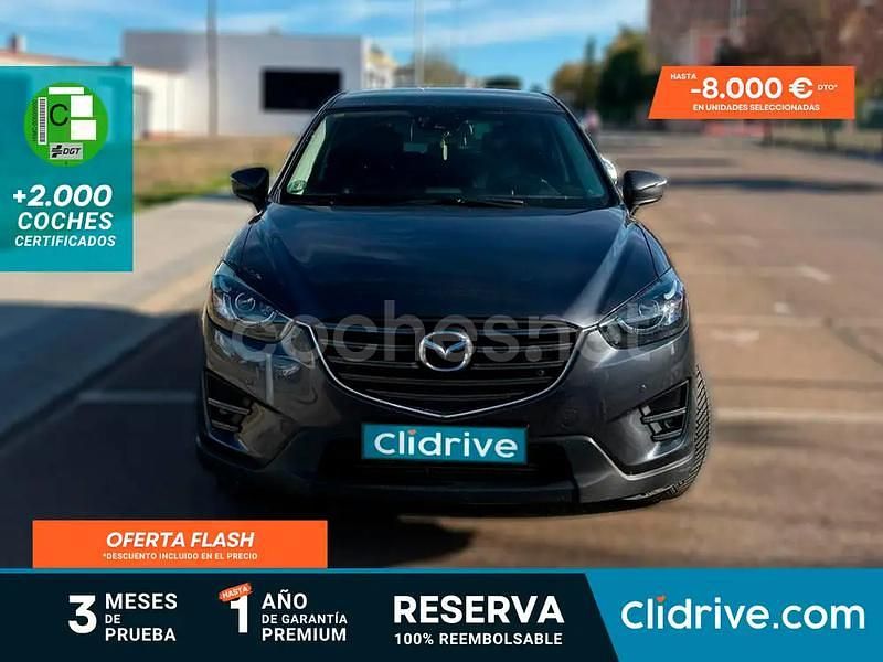 Gris / plata Usado 2015 Mazda CX-5 Luxury SUV | 11.890 € (Buen precio) - Imagen 1/3