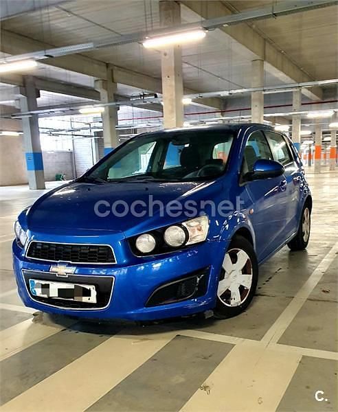 Usado Chevrolet Aveo LS 86 CV (63 kW) 2013 Azul Berlina