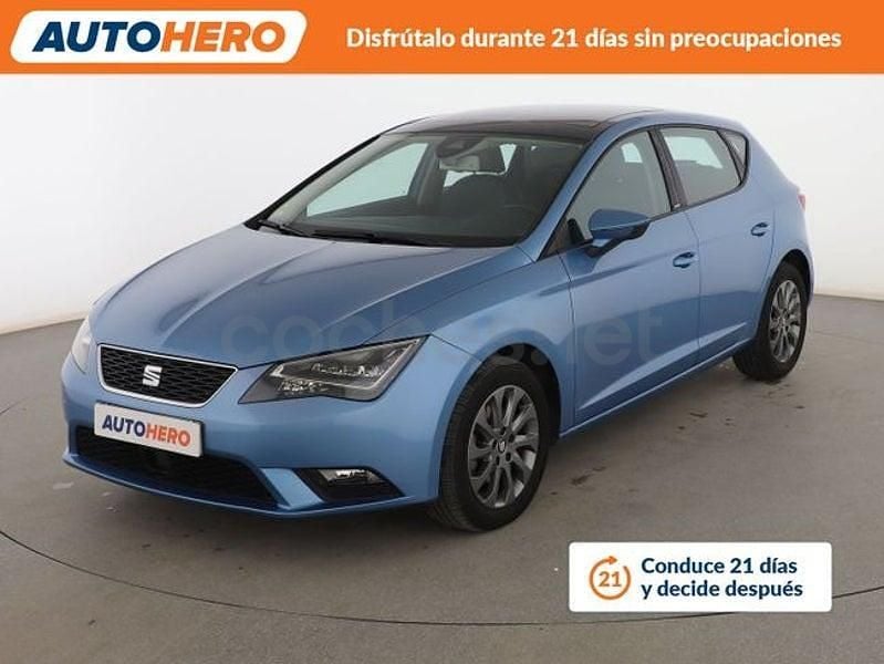 Usado Seat Leon I-Tech 151 CV (111 kW) 2014 Azul Berlina