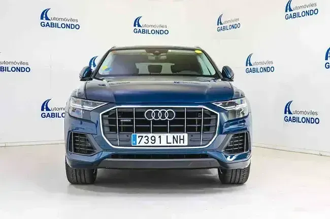Usado Audi Q8 381 CV (280 kW) 2021 Azul SUV