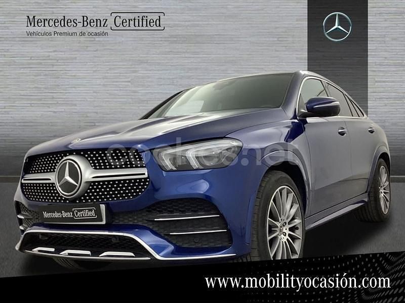 Azul brillante Usado 2021 Mercedes GLE350 AMG line Coupe | 68.500 € (Precio justo) - Imagen 1/4