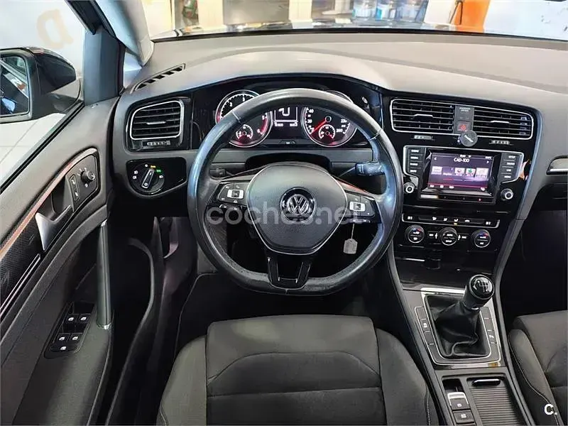 Usado VW Golf VII Sportline 105 CV (77 kW) 2013 Negro Berlina
