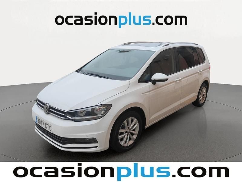 Blanco Usado 2019 VW Touran Advance Monovolumen | 17.810 € (Super precio) - Imagen 1/4
