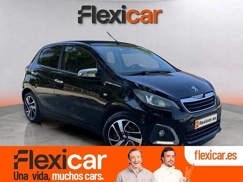 Usado Peugeot 108 82 CV (60 kW) 2015 Negro Utilitario