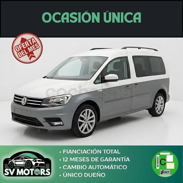 Usado VW Caddy Maxi Comfortline 150 CV (110 kW) 2017 Blanco Monovolumen