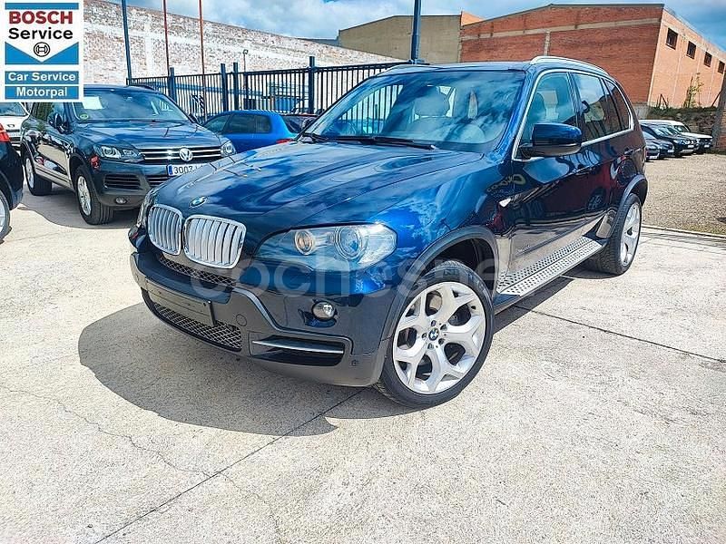 Azul Usado 2008 BMW X5 Sport Line SUV | 16.700 € (Caro) - Imagen 1/4