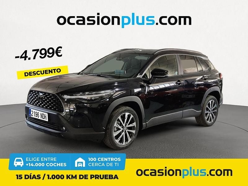 Negro Nuevo 2024 Toyota Corolla Cross Plus SUV | 38.190 € (Precio justo) - Imagen 1/4