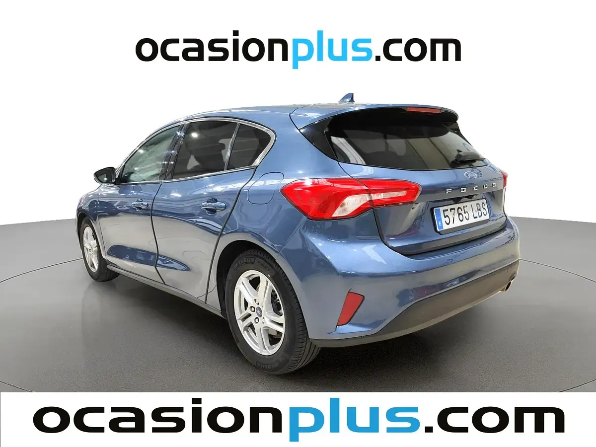 Usado Ford Focus Trend 125 CV (91 kW) 2019 Azul Utilitario