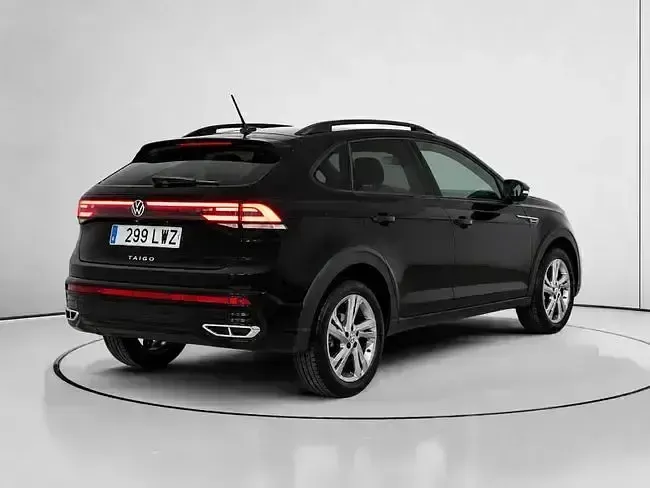 Usado VW Taigo R-line 110 CV (80 kW) 2022 Negro SUV