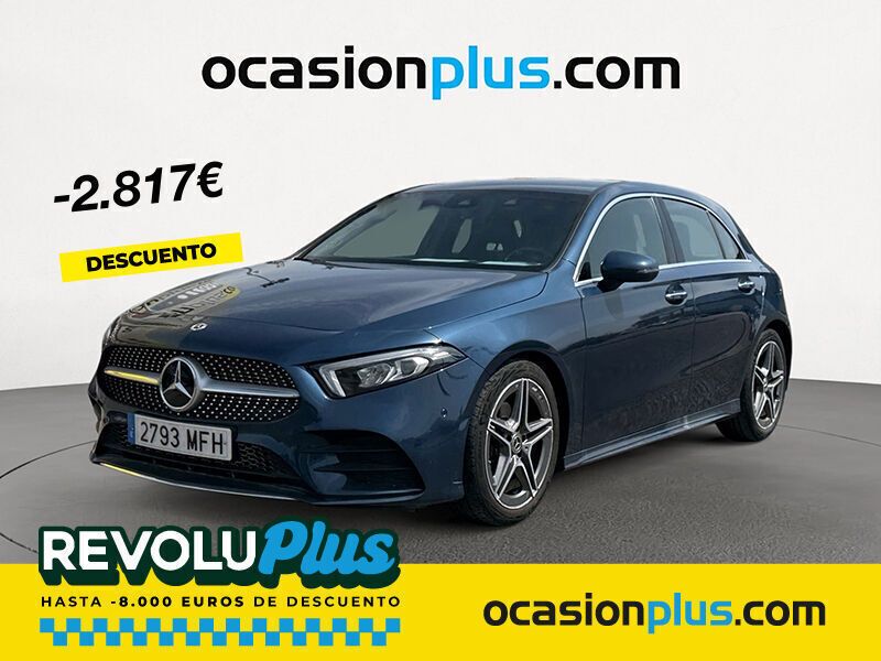 Azul Usado 2023 Mercedes A180 Berlina | 30.990 € (Un poco caro) - Imagen 1/4