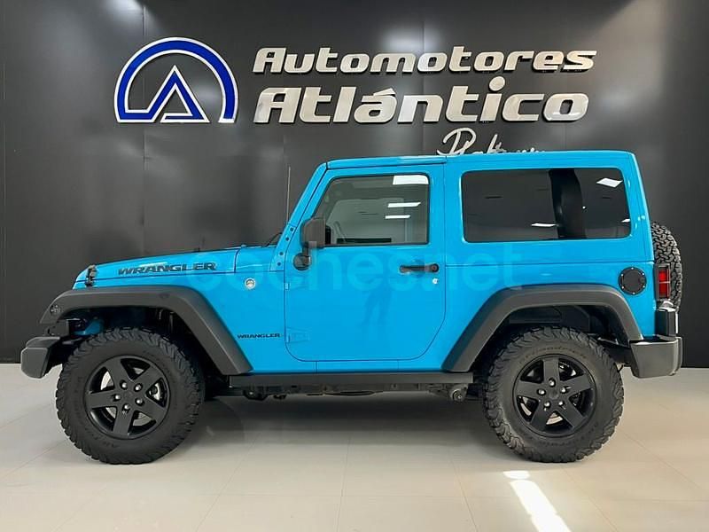 Usado Jeep Wrangler Sahara 284 CV (208 kW) 2017 Azul SUV