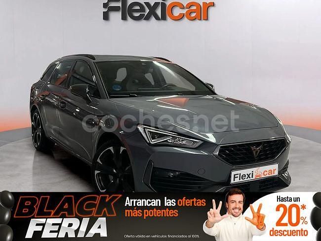 Gris Usado 2021 Cupra Leon Familiar | 23.990 € (Precio justo) - Imagen 1/4
