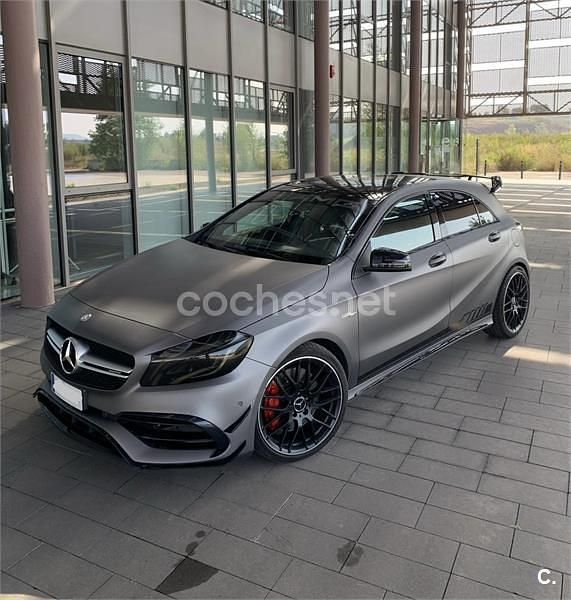 Usado Mercedes A45 AMG 381 CV (280 kW) 2017 Gris / plata Berlina