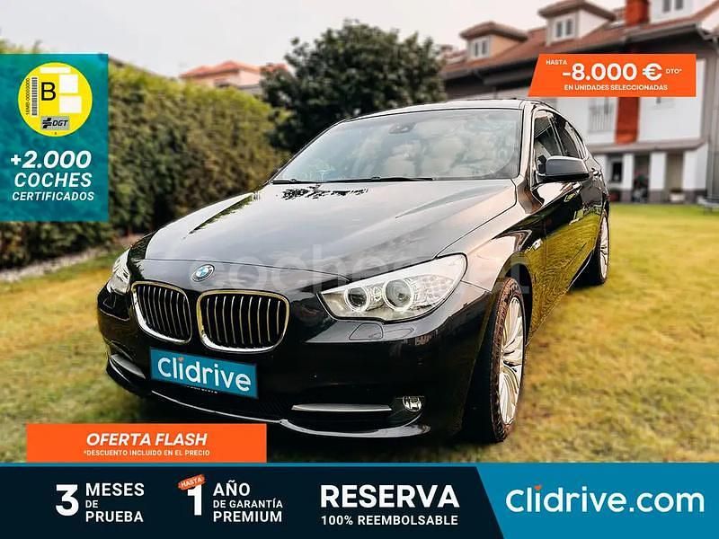 Negro Usado 2010 BMW 530 Gran Turismo Berlina | 13.190 € (Precio justo) - Imagen 1/3