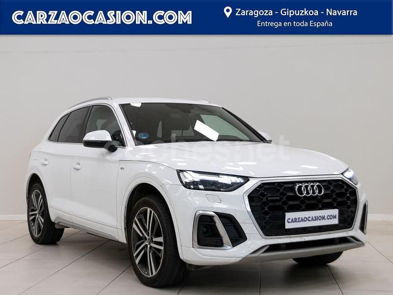 Blanco Usado 2021 Audi Q5 S-Line SUV | 32.900 € (Precio justo) - Imagen 1/4