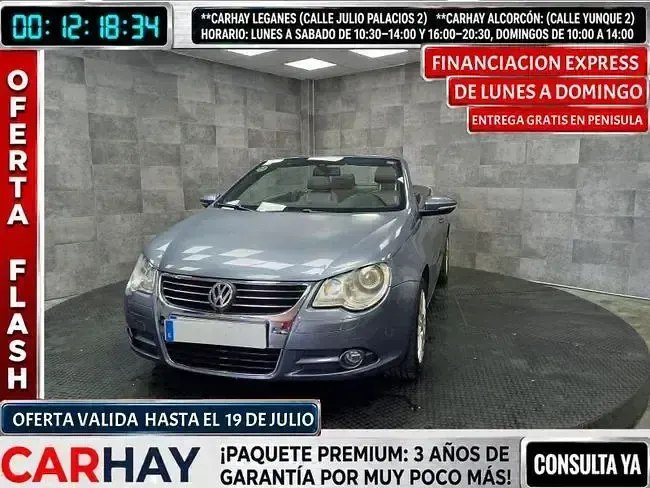 Usado VW Eos 140 CV (102 kW) 2010 Descapotable