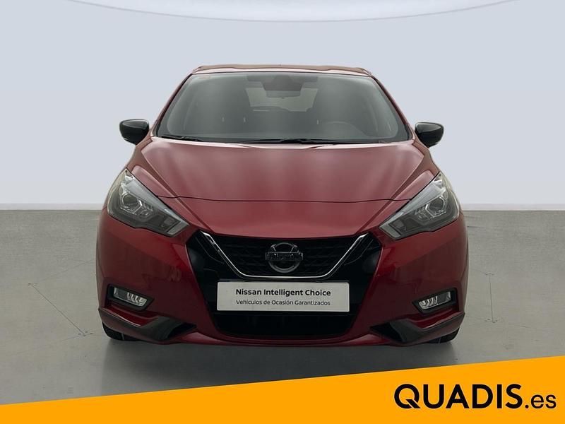 Usado Nissan Micra 92 CV (67 kW) 2021 Rojo Berlina