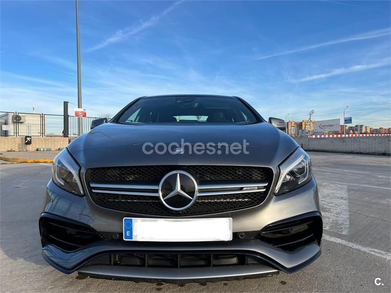 Gris / plata Usado 2015 Mercedes A180 AMG line Berlina | 17.500 € (Precio justo) - Imagen 1/4